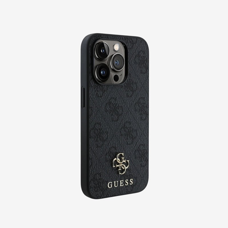 iPhone 16 Pro - Case Guess Clásico 4G - Magsafe - Negro - Guess