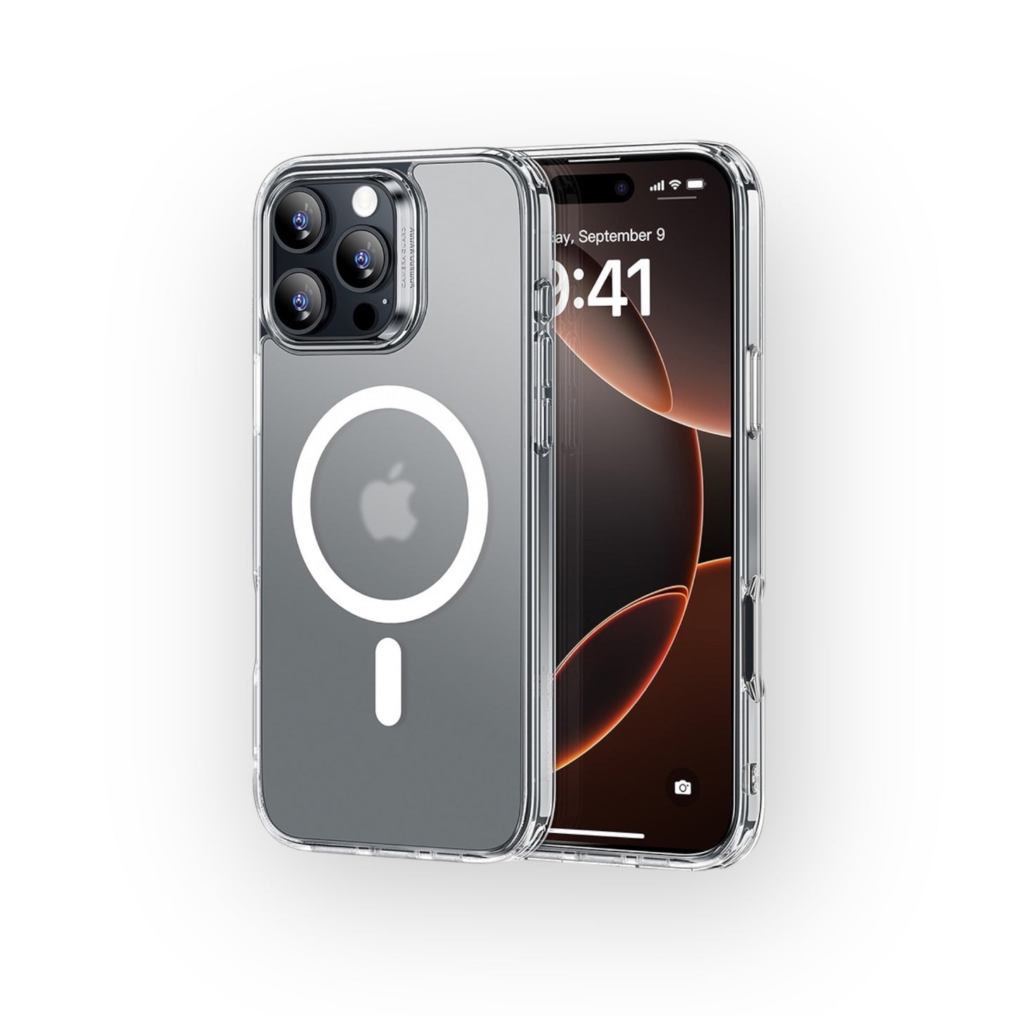 iPhone 16 Pro - Hybrid Case - MagSafe - Frosted Clear - ESR