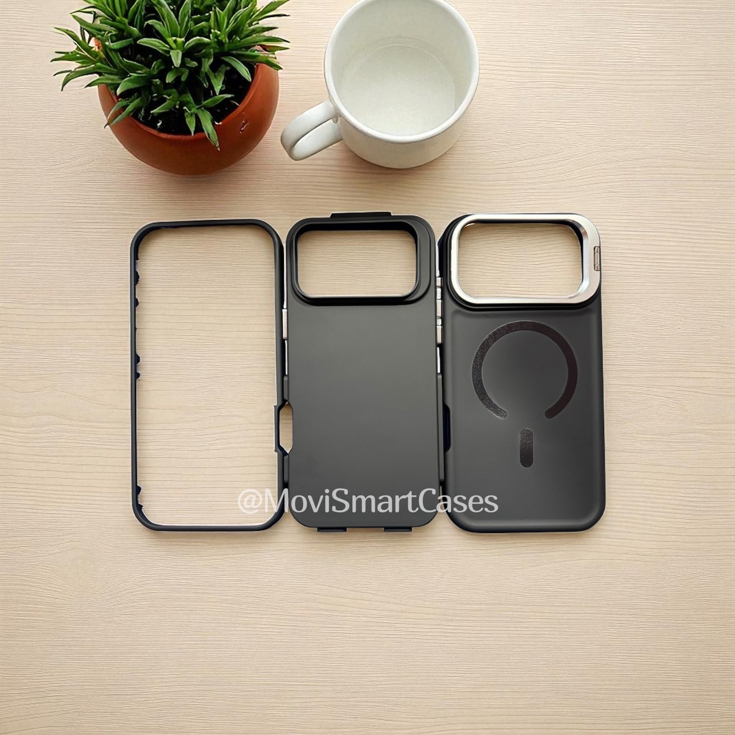 iPhone 17 Pro Max - Armor Case 360° - MagSafe - Negro