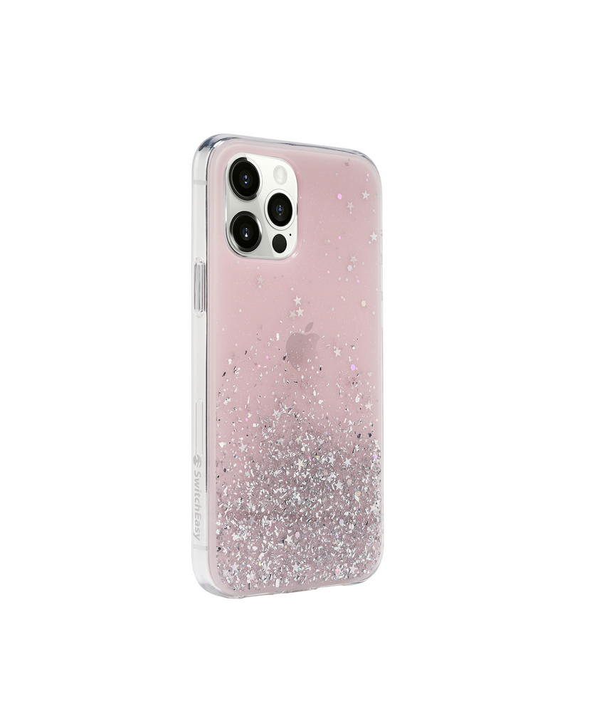iPhone 12 | 12 Pro - Transparent Rose - Starfield - SwitchEasy
