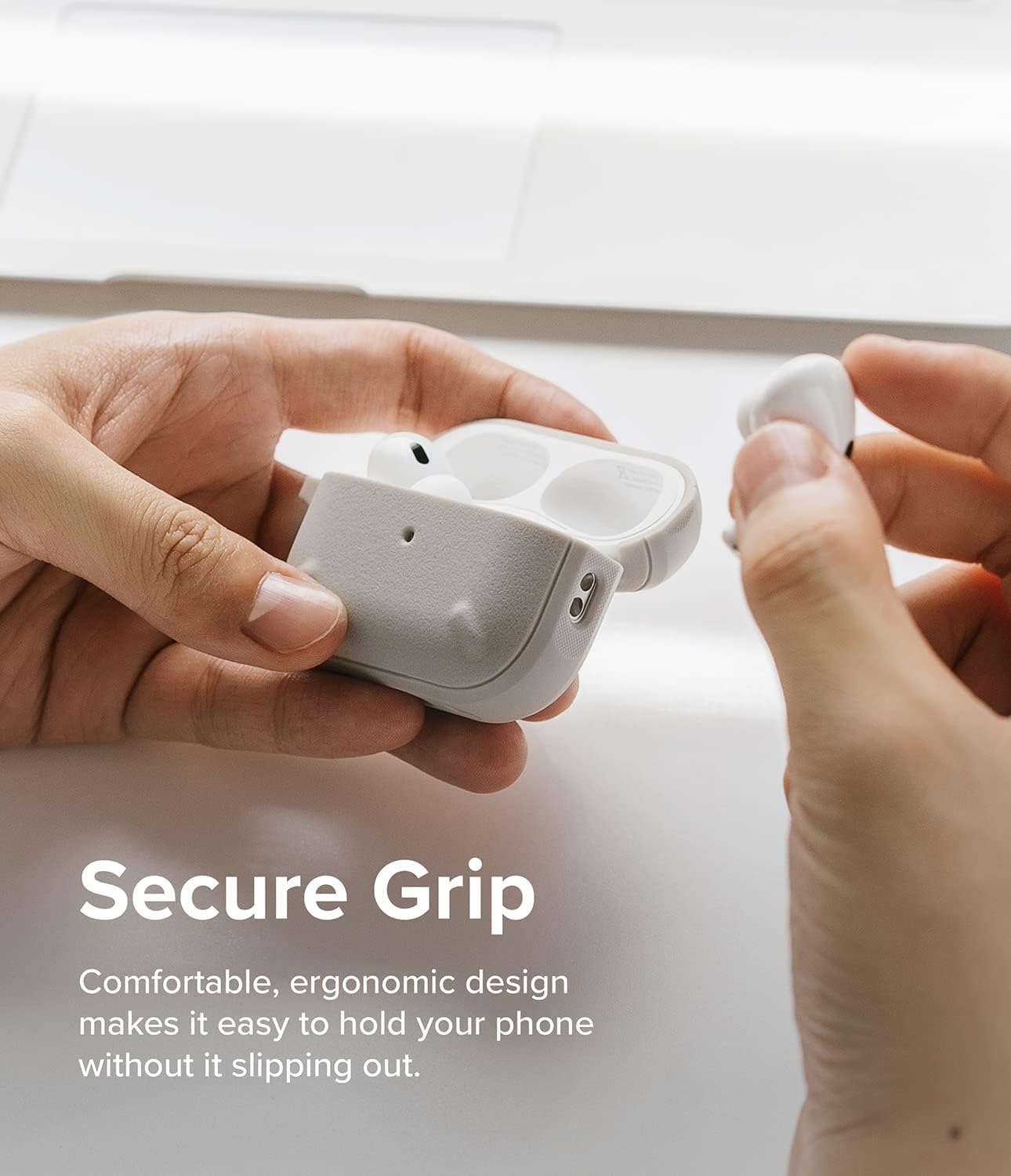 AirPods Pro - Onyx Case - Warm Gray - Ringke