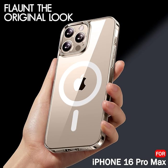 iPhone 16 Pro Max - Case MagSafe - Transparente