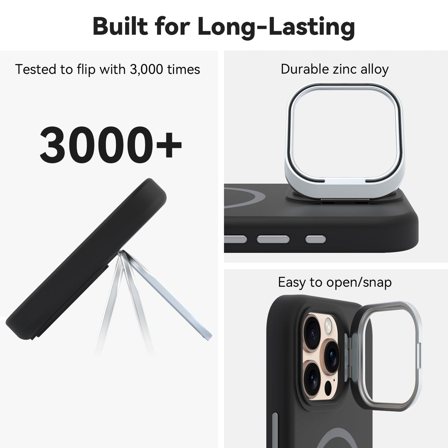 iPhone 16 Pro Max - Silk Case - MagSafe - Negro
