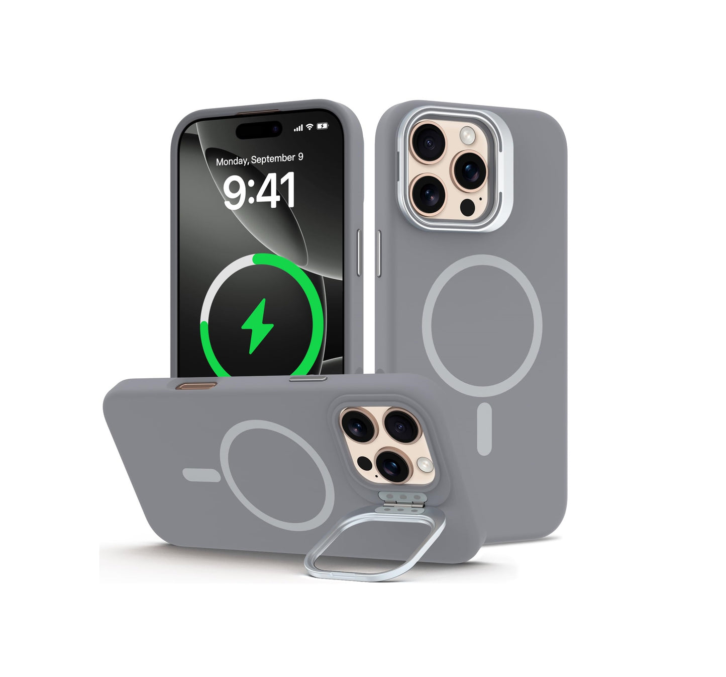 iPhone 16 Pro Max - Silk Case - MagSafe - Gris