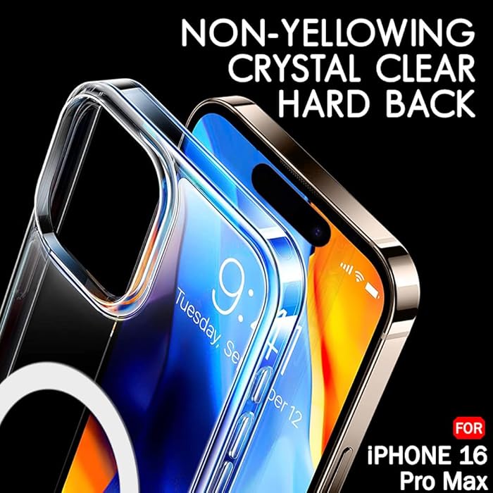iPhone 16 Pro Max - Case MagSafe - Transparente