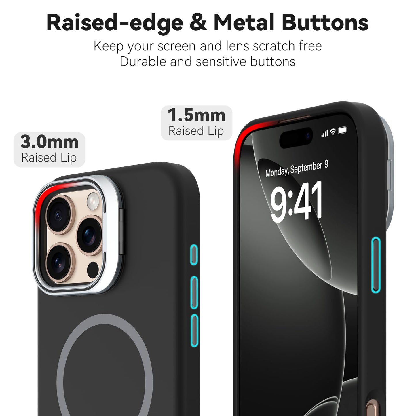 iPhone 16 Pro Max - Silk Case - MagSafe - Negro