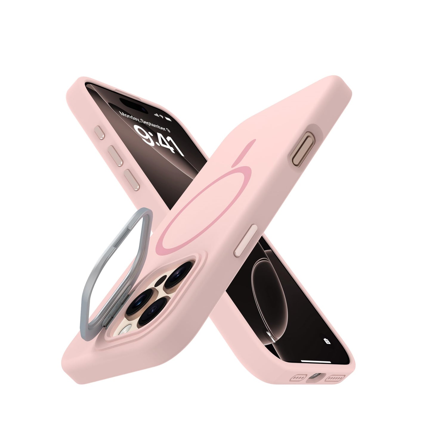 iPhone 16 Pro Max - Silk Case - MagSafe - Rosa Bebé