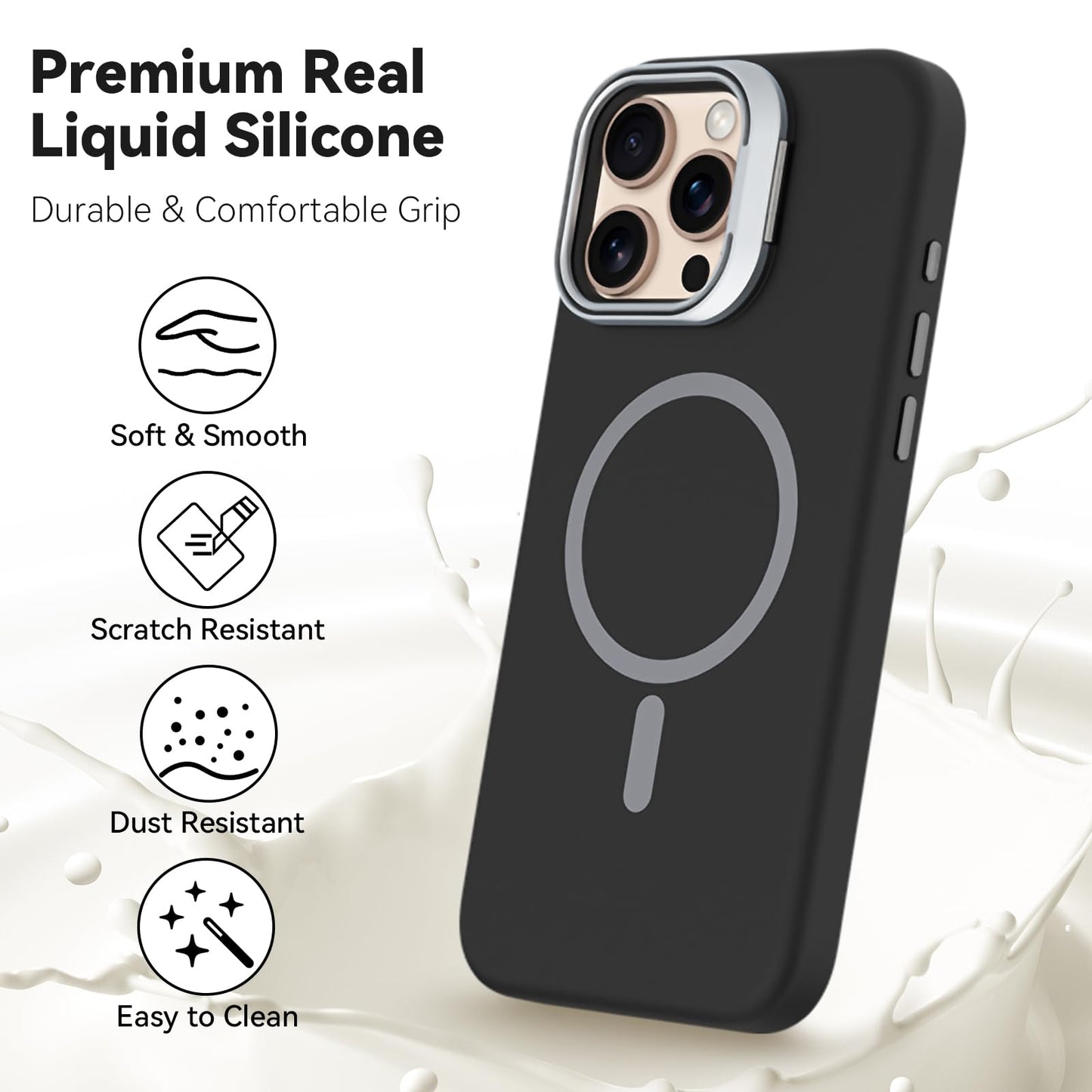 iPhone 16 Pro Max - Silk Case - MagSafe - Negro