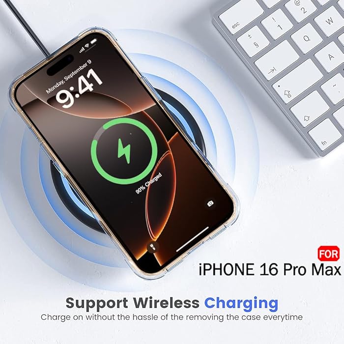 iPhone 16 Pro Max - Case MagSafe - Transparente