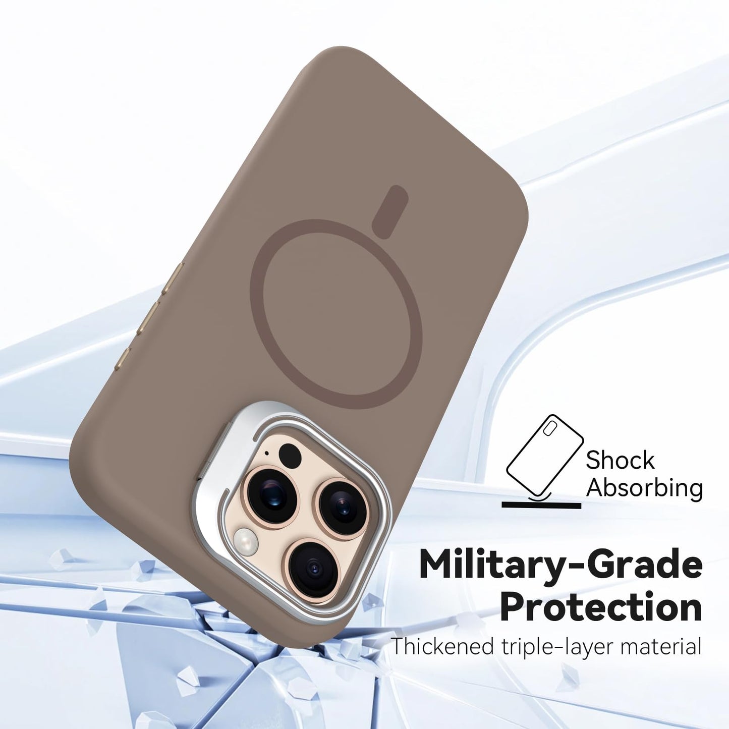 iPhone 16 Pro Max - Silk Case - MagSafe - Café