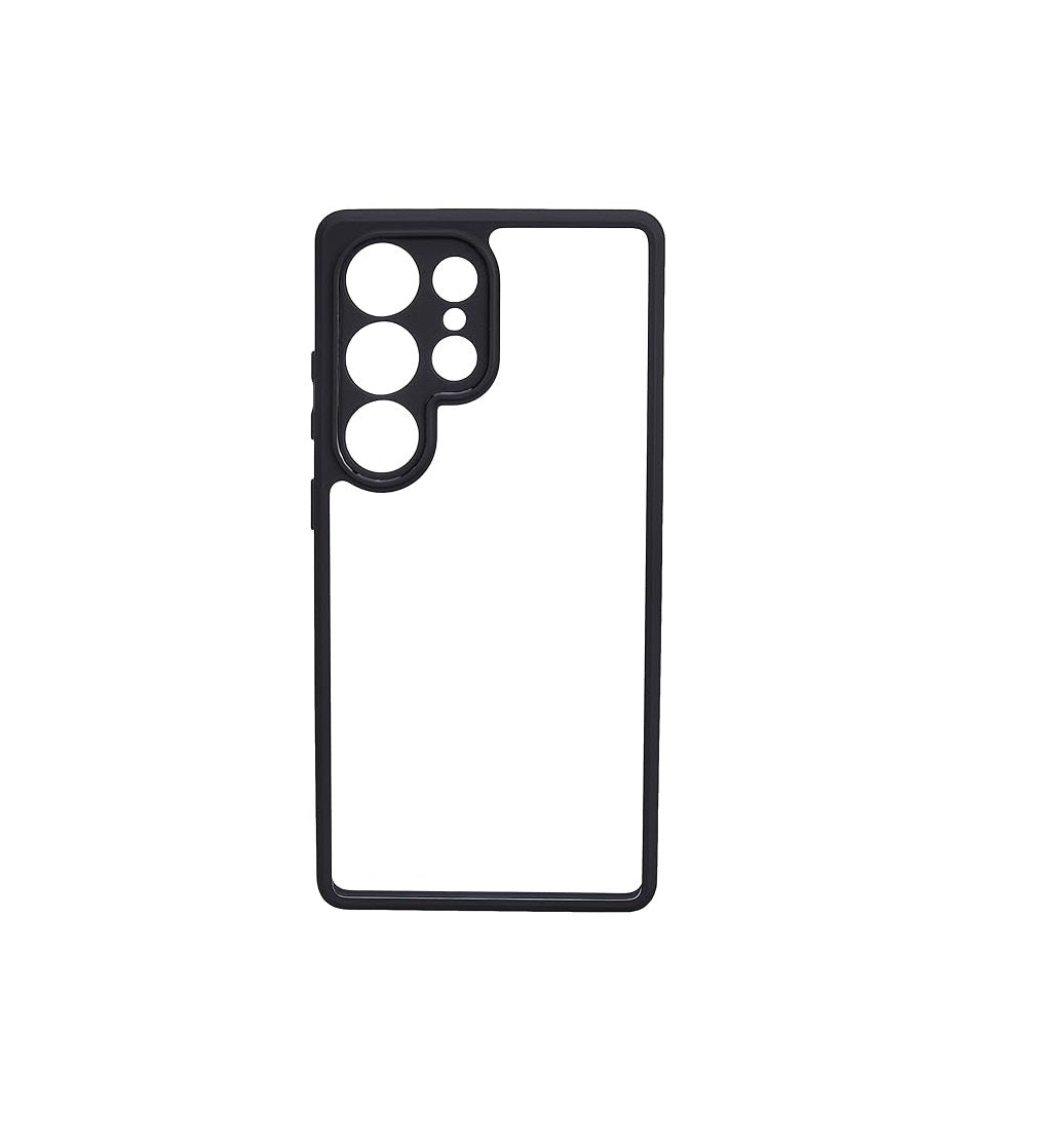 Samsung S25 Ultra - Case Clear - Hybrid Armor - Clear Black