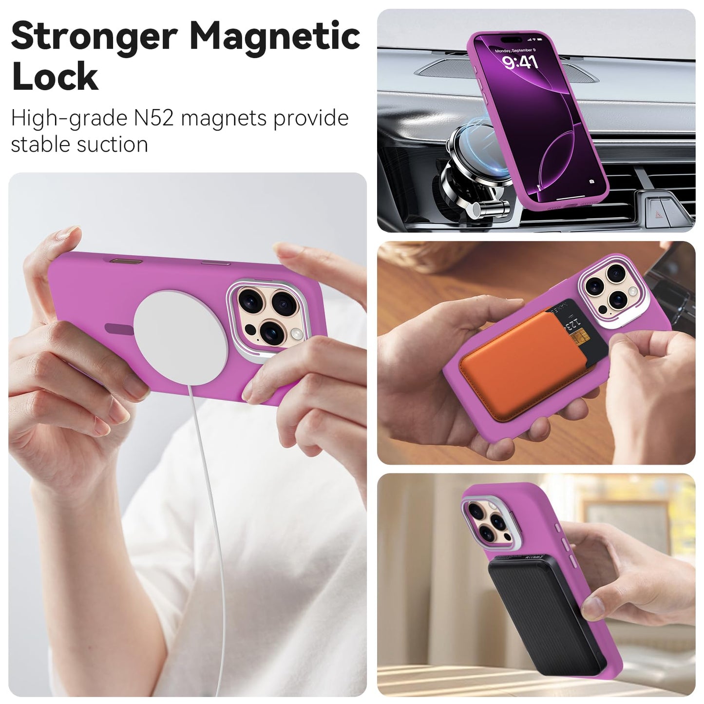 iPhone 16 Pro - Silk Case - MagSafe - Uva