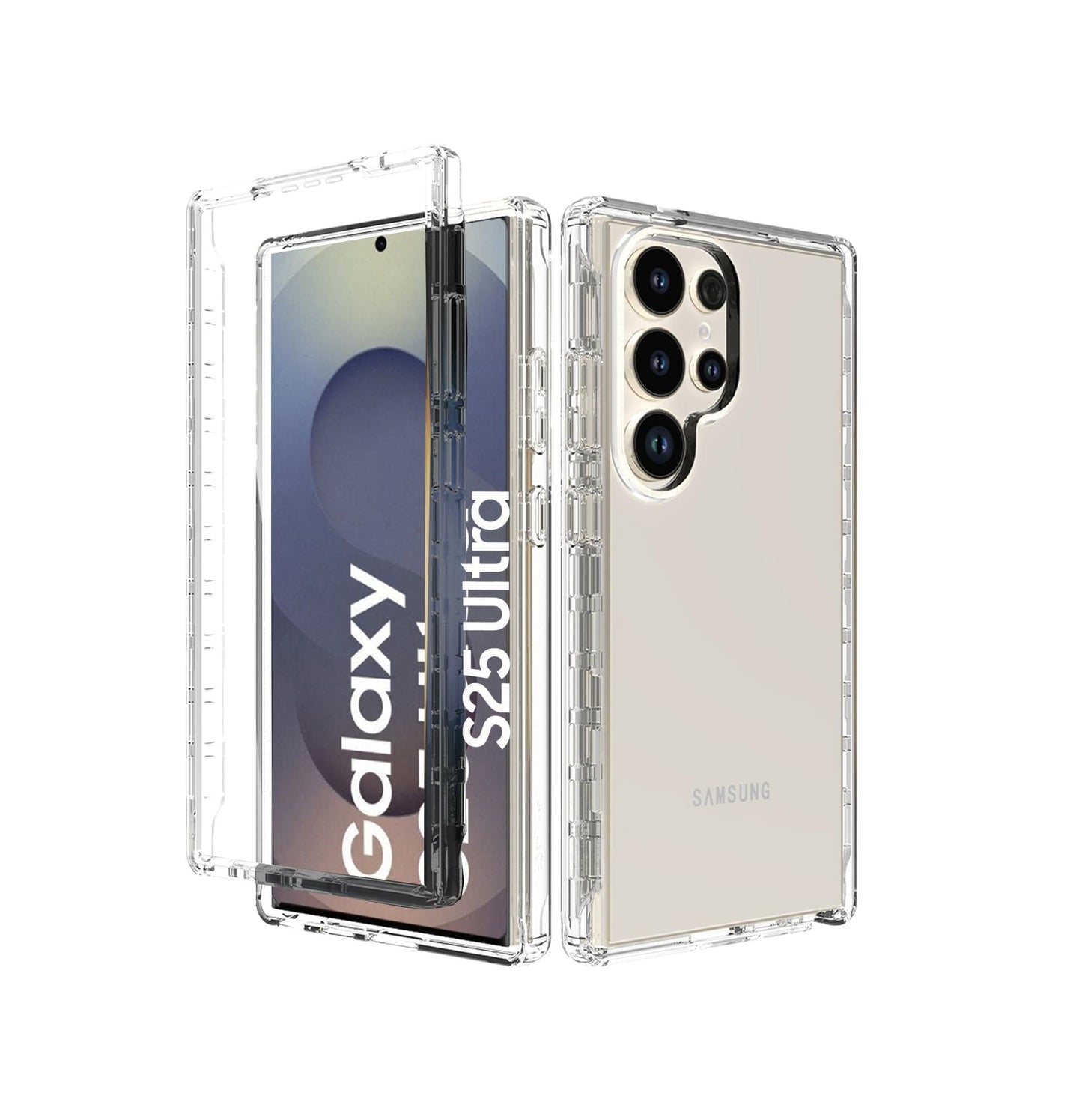Samsung S25 Ultra - Funda 360° - Transparente