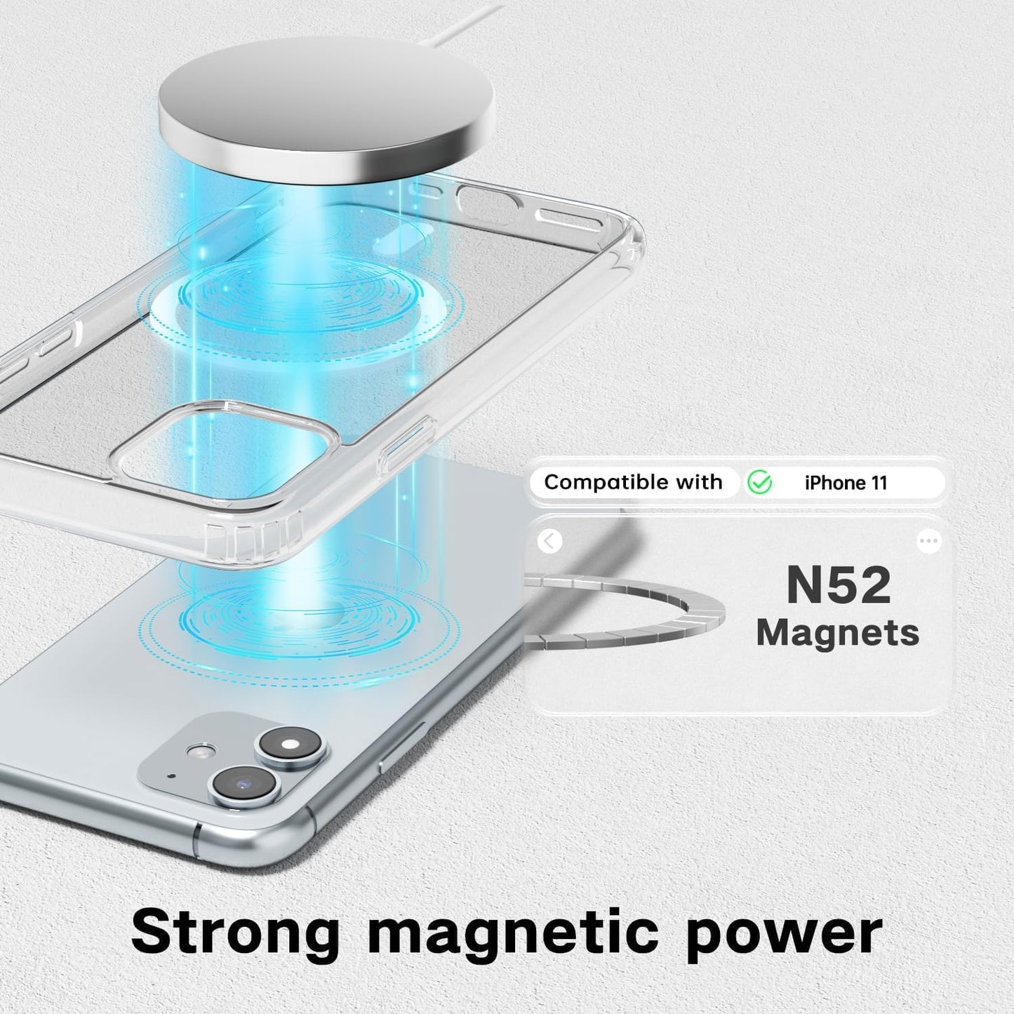 iPhone 11 - Case MagSafe - Transparente