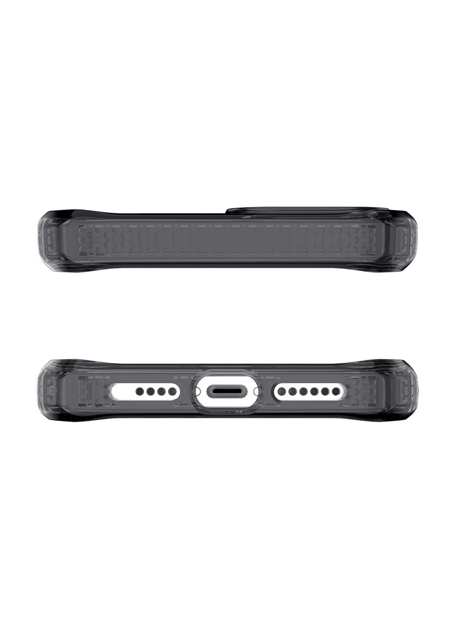 iPhone 12 | 12 Pro - Black and Transparent - Hybrid Clear - ItSkins