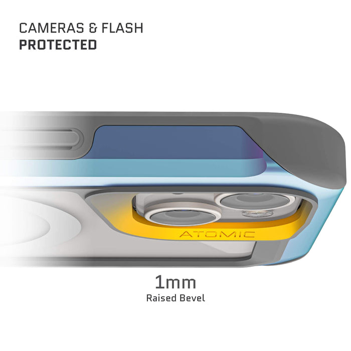 iPhone 15 | iPhone 14 | iPhone 13 - Funda Atomic Slim - MagSafe - Prismatic - Ghostek