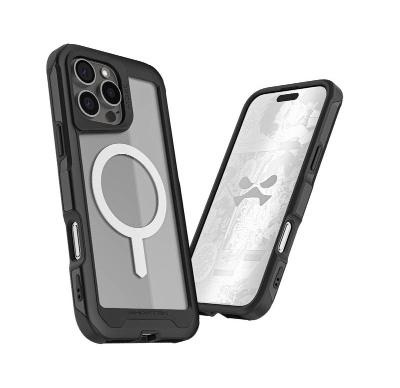 iPhone 16 Pro - Atomic Slim 4 - MagSafe - Negro - Ghostek