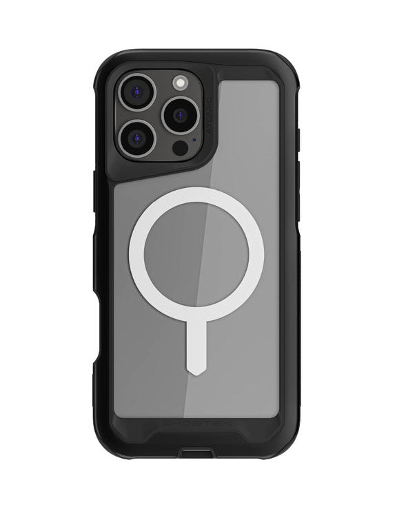 iPhone 16 Pro - Atomic Slim 4 - MagSafe - Negro - Ghostek