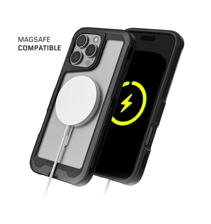 iPhone 16 Pro - Atomic Slim 4 - MagSafe - Negro - Ghostek