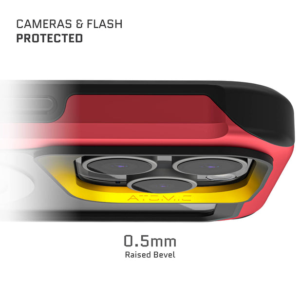 iPhone 16 Pro Max - Atomic Slim 4 - MagSafe - Rojo - Ghostek