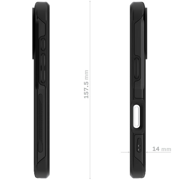 iPhone 17 Pro Max - Atomic Slim - MagSafe - Negro - Ghostek