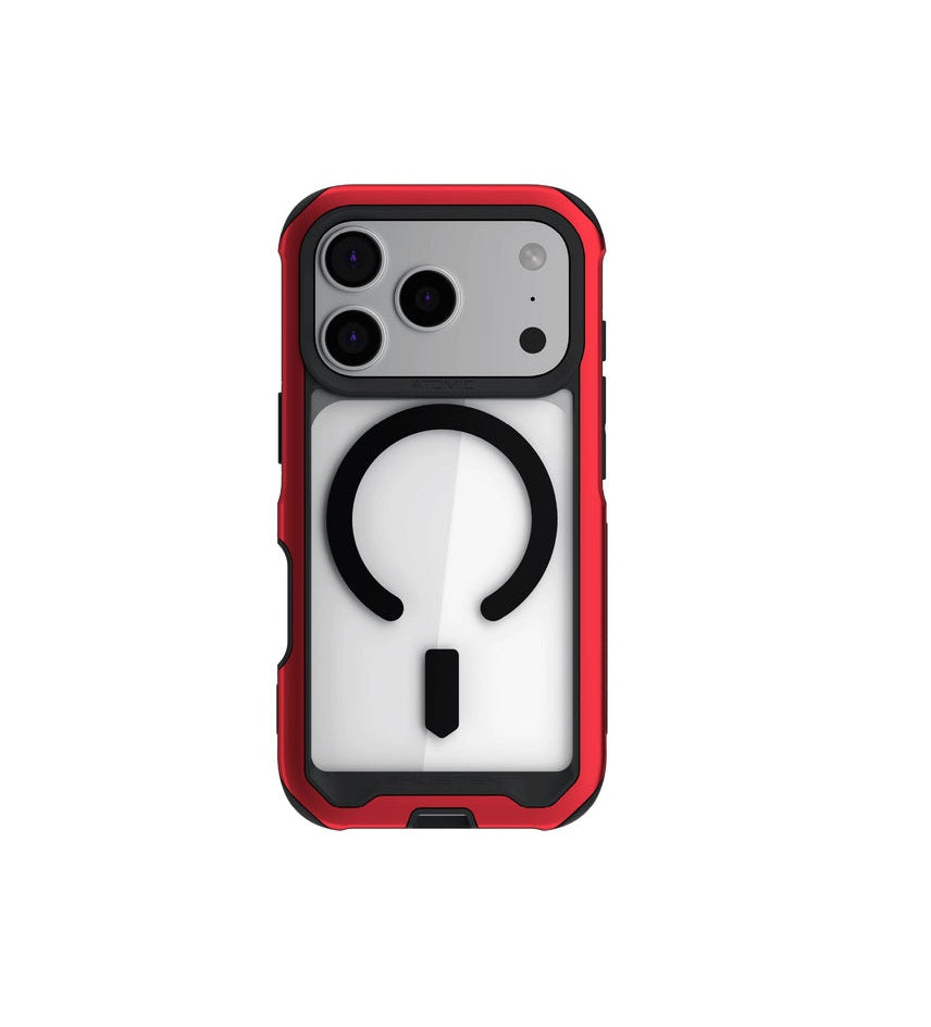 iPhone 17 Pro Max - Atomic Slim - MagSafe - Rojo - Ghostek