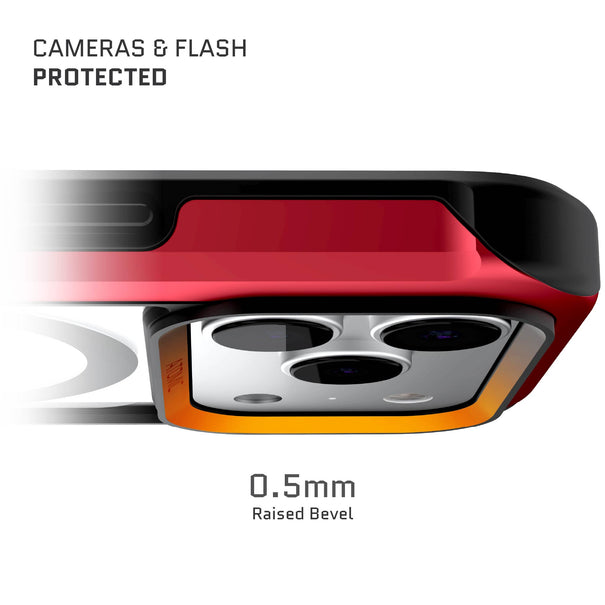 iPhone 17 Pro Max - Atomic Slim - MagSafe - Rojo - Ghostek
