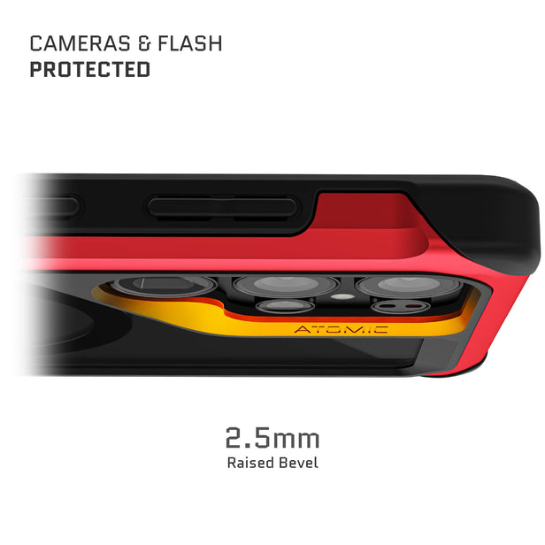 Samsung S25 Ultra - Atomic Slim 4 - MagSafe - Rojo - Ghostek