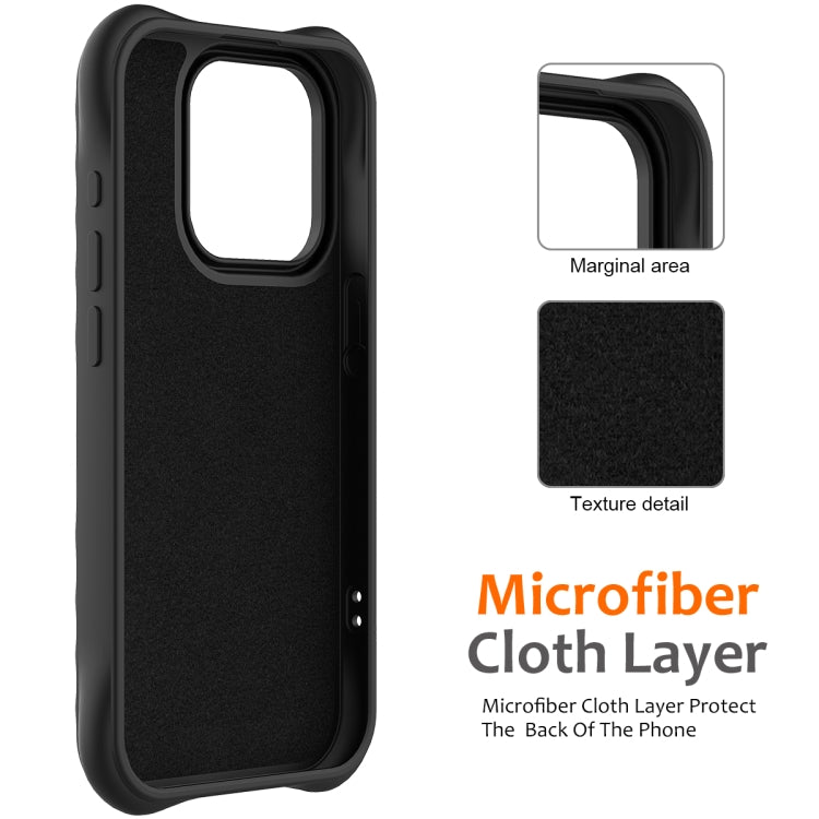 iPhone 16 Pro Max - Silicone Wave - MagSafe - Black - Click