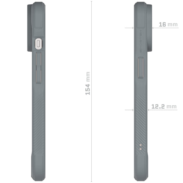 iPhone 15 | iPhone 14 | iPhone 13 - Covert7 - MagSafe - Edición Especial - Ghostek - Gris