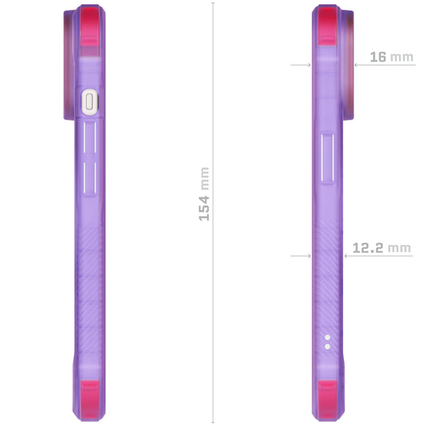 iPhone 15 | iPhone 14 | iPhone 13 - Covert7 - MagSafe - Edición Especial - Ghostek - Lila