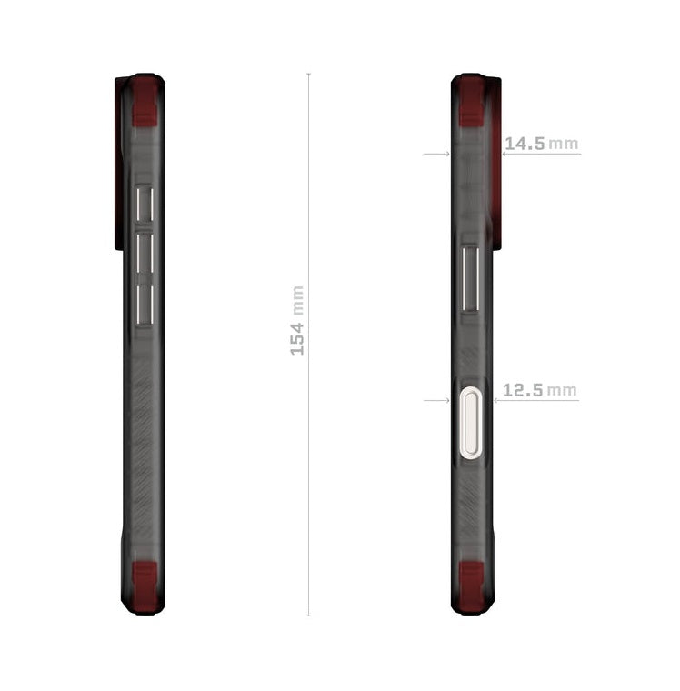 iPhone 16 - Covert7 - MagSafe - Smoke - Ghostek