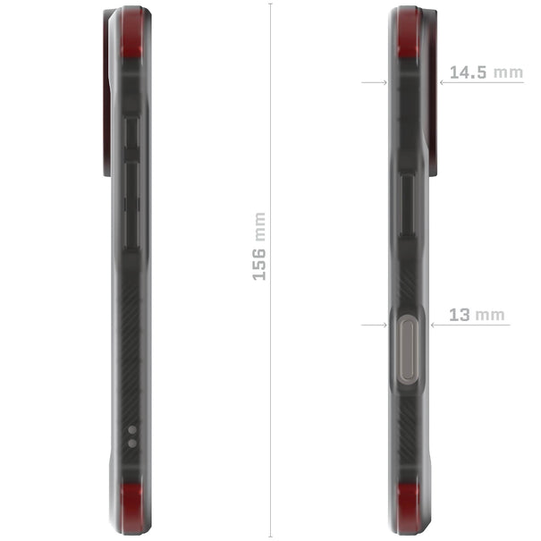 iPhone 17 - Funda Covert7 - MagSafe - Trasparente Humo