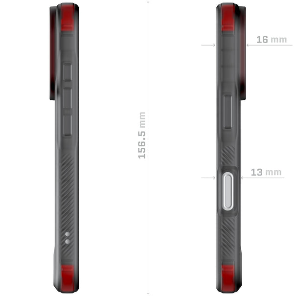 iPhone 17 Pro Max - Covert7 - MagSafe - Smoke Black - Ghostek