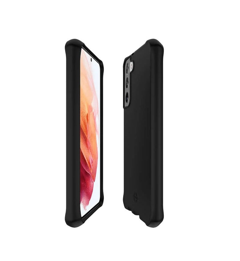 Samsung S22 Plus - Funda Hybrid Silk - Negro - ItSkins