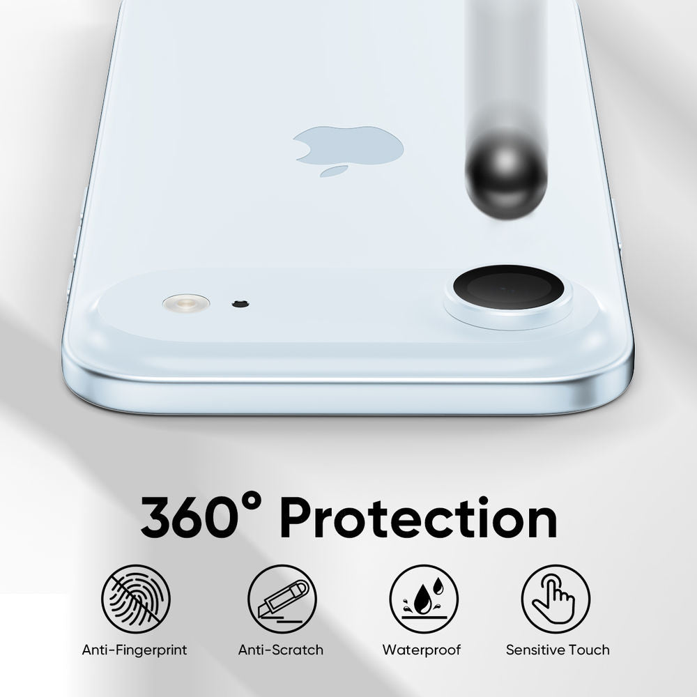 iPhone Air - Protector de Cámara Premium - Anti Reflejo - Azul Claro - ESD