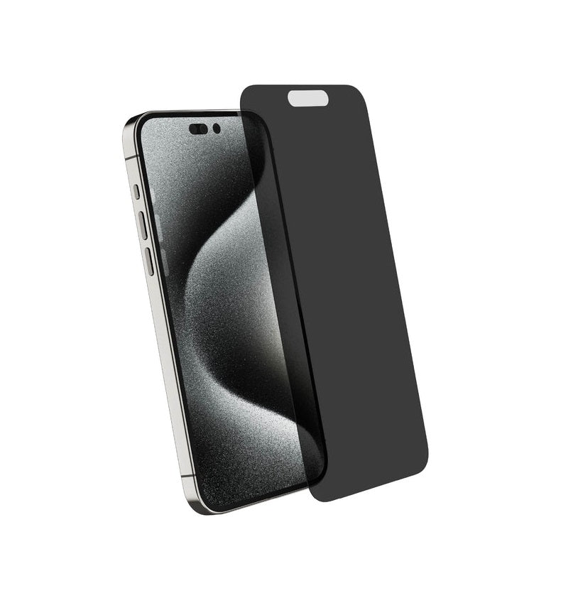 iPhone 16 Pro Max - Vidrio Templado - 9H - Transparente Privacy (Antiespía) - Ghostek