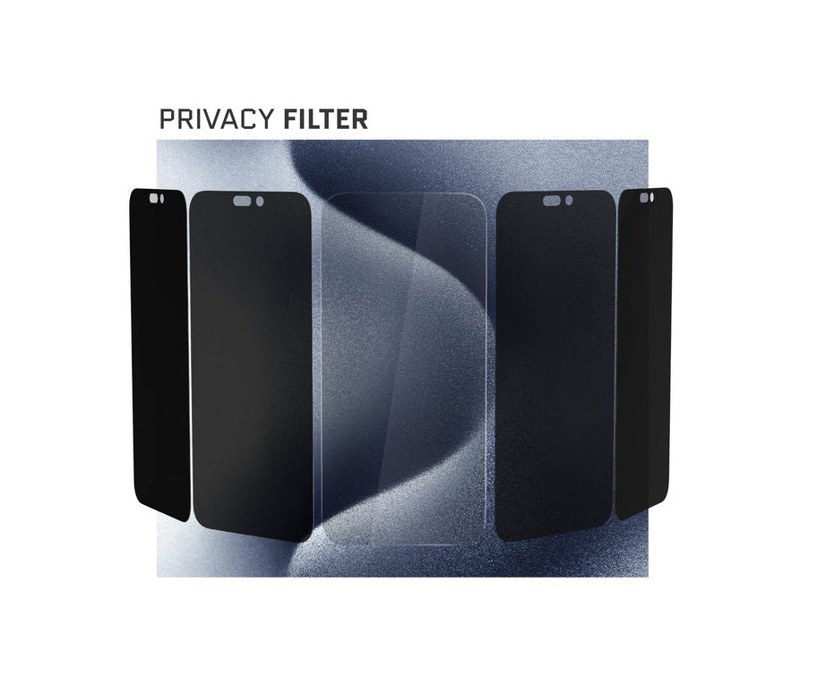 iPhone 16 Pro Max - Vidrio Templado - 9H - Transparente Privacy (Antiespía) - Ghostek