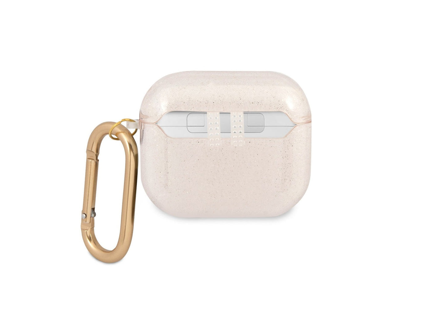AirPods 3 - TPU Colored Glitter Case - Gold - Guess