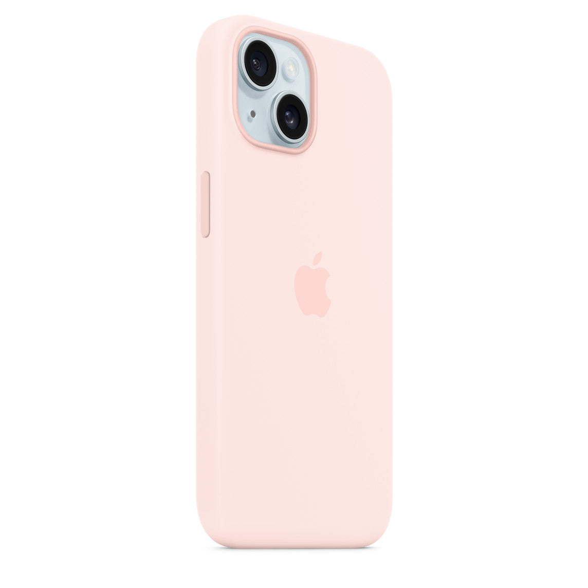 iPhone 15 - Silicone Case - Magsafe - Rosa Claro - Apple
