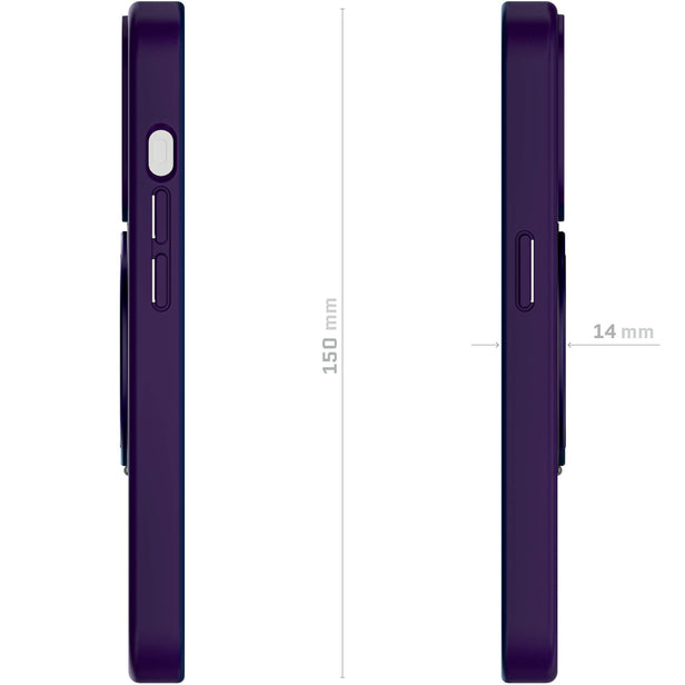 iPhone 15 Pro Max - Funda MagKick - MagSafe - Morado - Ghostek
