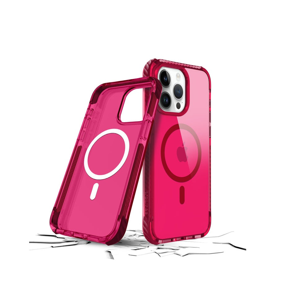 iPhone 15 Pro Max - Safetee Neo + Mag - Fucsia - Prodigee