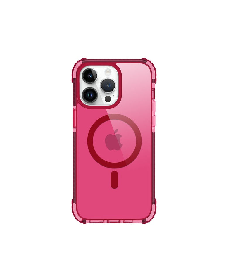 iPhone 15 Pro Max - Safetee Neo + Mag - Fucsia - Prodigee