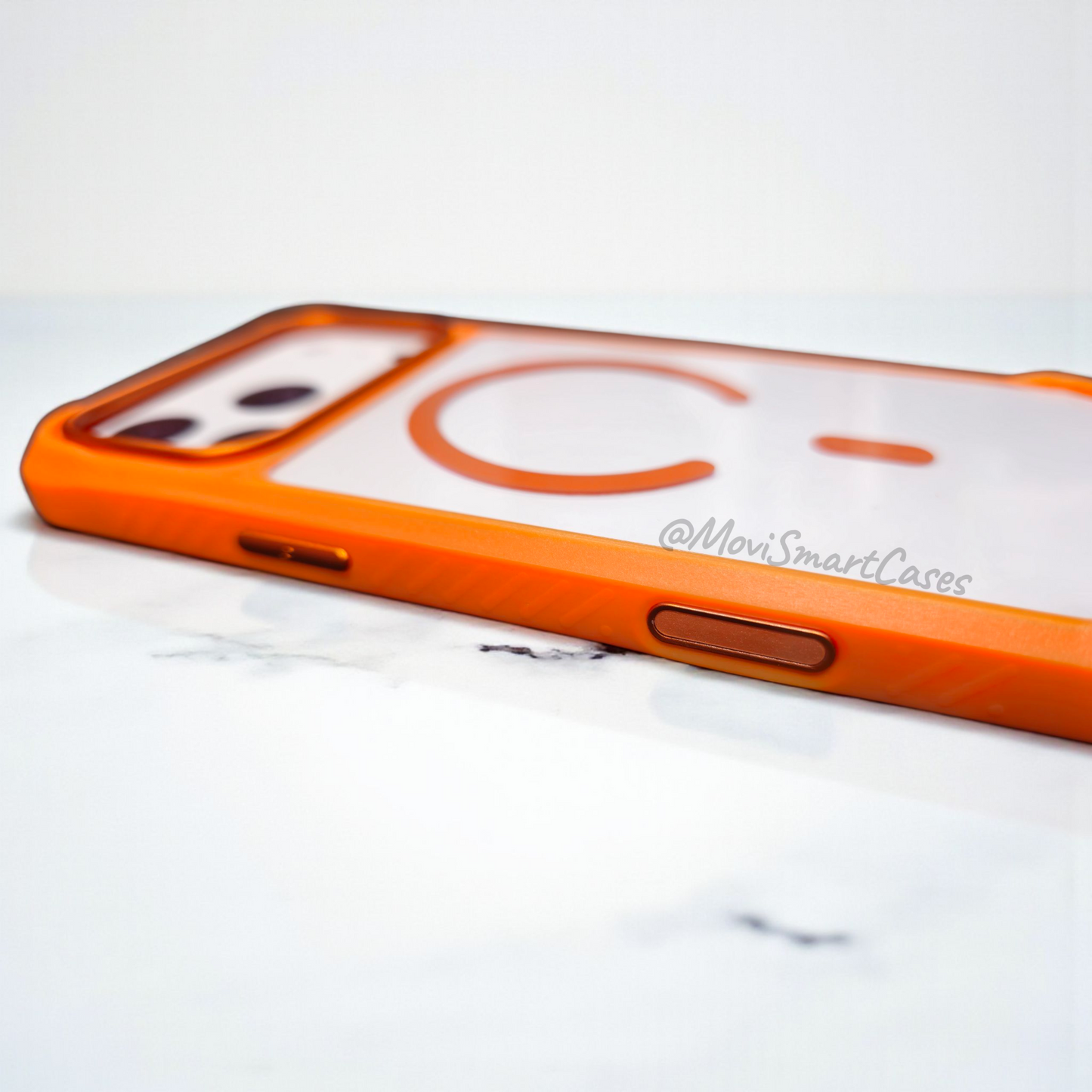 iPhone 17 Pro Max - Funda Prism (Con Control de Cámara) - MagSafe - Naranja