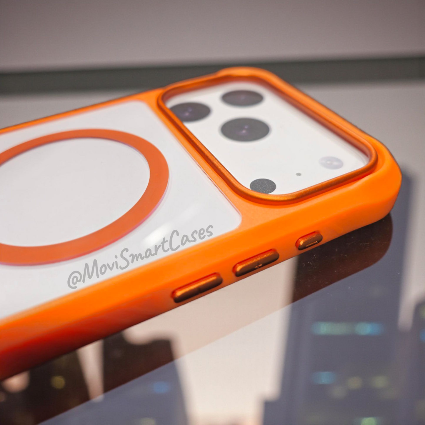 iPhone 17 Pro Max - Funda Prism (Con Control de Cámara) - MagSafe - Naranja