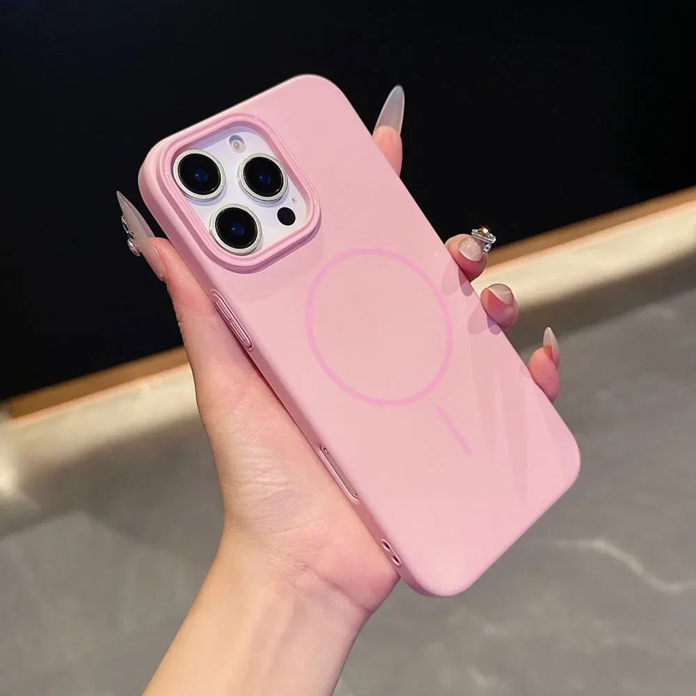 iPhone 16 Pro Max - Slim Case - MagSafe - Rosa Bebé