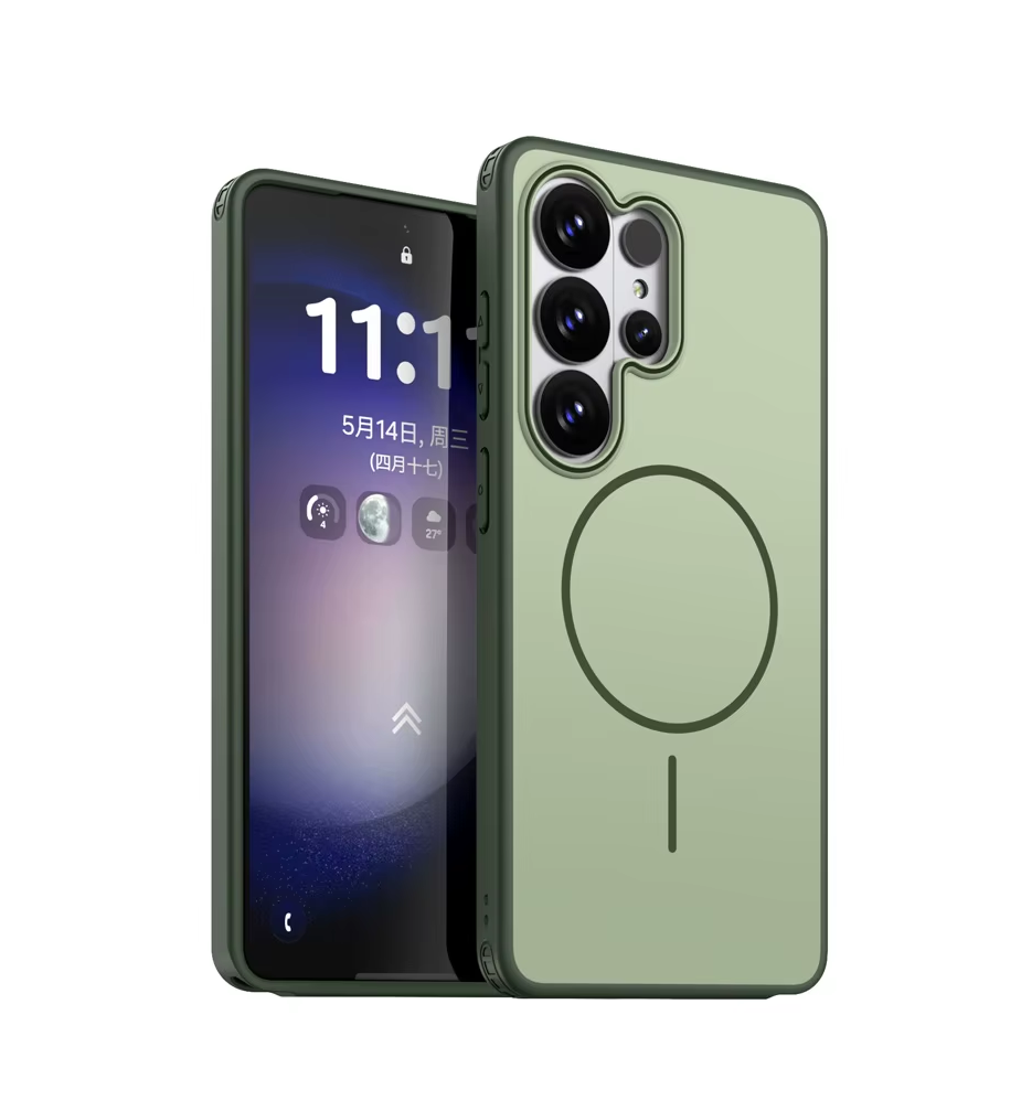 Samsung S26 Ultra - Funda Armor Matte - MagSafe - Verde Olivo