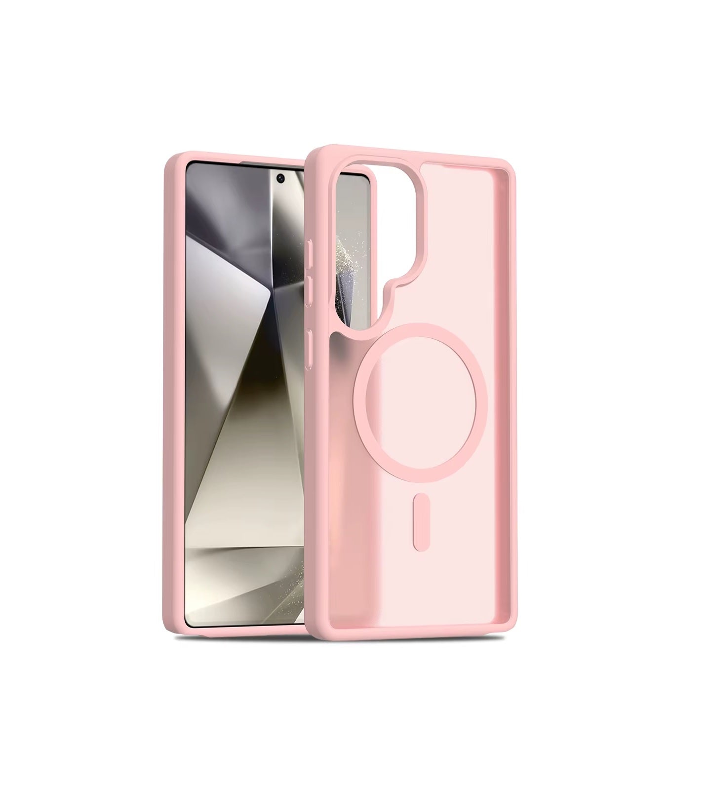 Samsung S24 Ultra - Funda Candy - MagSafe - Rosa Bebé