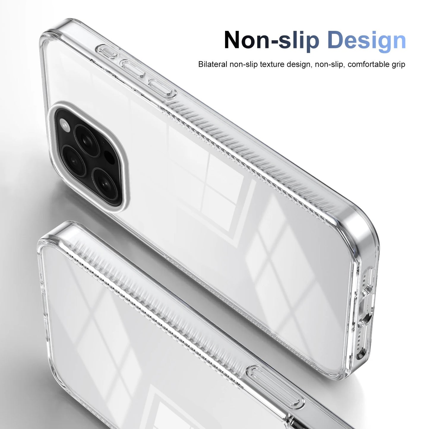 iPhone 16 Pro Max - Funda Transparente - Antishock