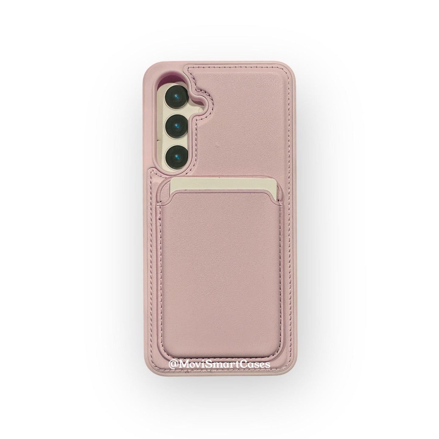 Samsung S24 FE - Funda Wallet - MagSafe - Rosa